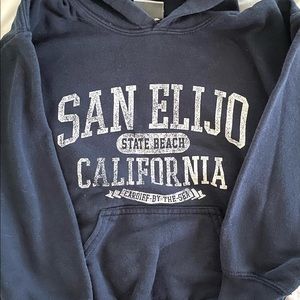 MV sport San Elijah state beach california sweatshirt boys/youth size xs